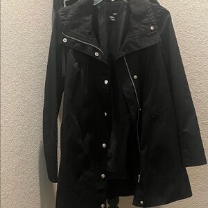H&M Classic Black Trench Coat